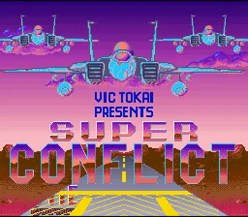 Super Conflict (Europe) screen shot title